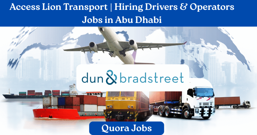 Access Lion Transport | Hiring Drivers & Operators Jobs in Abu Dhabi
